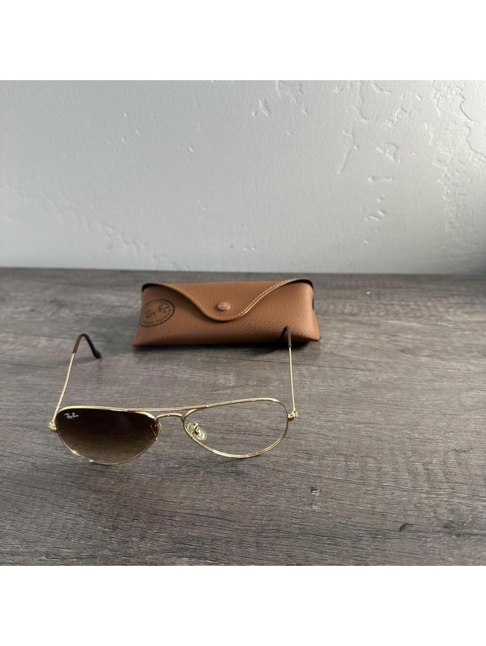 Ray-Ban Sunglasses RB3025 001/51 2N Aviator Large Metal Gold FRAMES ONLY